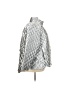 Athleta 100% Nylon Metallic Silver Jacket Size 3X - photo 4