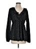 Unbranded Polka Dots Black Long Sleeve Blouse Size S - photo 1