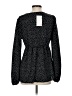 Unbranded Polka Dots Black Long Sleeve Blouse Size S - photo 2