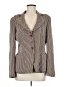 Armani Collezioni 100% Polyester Houndstooth Brown Blazer Size 8 - photo 1