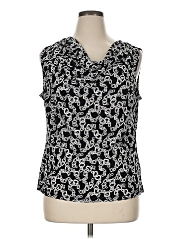 Evan Picone Sleeveless Blouse (view 1)