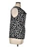 Evan Picone Black Sleeveless Blouse Size XL - photo 4