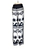 Le Superbe 100% Viscose Print Ivory Casual Pants Size 2 - photo 2