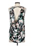 Leith 100% Polyester Floral Black Sleeveless Blouse Size S - photo 2
