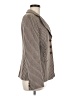 Armani Collezioni 100% Polyester Houndstooth Brown Blazer Size 8 - photo 4