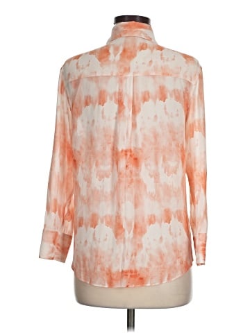 Alice + Olivia Long Sleeve Silk Top (view 2)