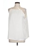 Banana Republic 100% Polyester Ivory Sleeveless Blouse Size L - photo 1