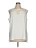 Vince Camuto 100% Polyester Ivory Sleeveless Blouse Size XL - photo 1
