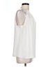 Banana Republic 100% Polyester Ivory Sleeveless Blouse Size L - photo 4