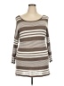Old Navy Brown 3/4 Sleeve Top Size XXL - photo 1