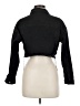 Shein Black Denim Jacket Size 6 - photo 2