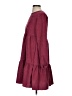 Unbranded Burgundy Casual Dress Size S - photo 5