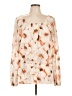 St. John Ivory Long Sleeve Silk Top Size 12 - photo 1