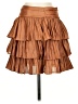Do & Be 100% Polyester Brown Formal Skirt Size S - photo 1