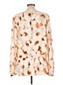 St. John Ivory Long Sleeve Silk Top Size 12 - photo 2