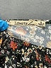 Liberty Love Black 3/4 Sleeve Blouse Size M - photo 7