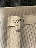 Ann Taylor LOFT Ivory Pullover Sweater Size L - photo 7