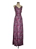 Unbranded Paisley Purple Cocktail Dress Size S - photo 1