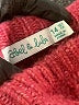 Abel & Lula Tweed Red Pullover Sweater Size 14 - photo 3