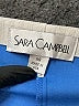 Sara Campbell Color Block Blue Active Pants Size XS - photo 7