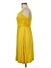 Unbranded Solid Yellow Cocktail Dress Size M (estimated) - photo 5