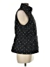Talbots 100% Polyester Polka Dots Black Vest Size M - photo 4