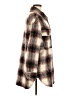 Sanctuary Plaid Multi Color Brown Coat Size M - photo 4