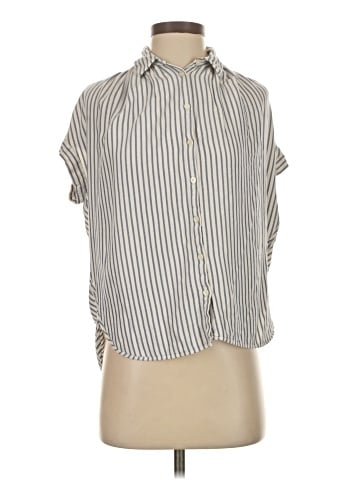 Madewell Central Shirt in Dalton Stripe (view 1)