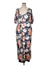 Assorted Brands Floral Blue Casual Dress Size XL - photo 1