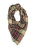 Unbranded Plaid Brown Burgundy Scarf One size - photo 1
