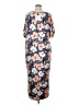 Assorted Brands Floral Blue Casual Dress Size XL - photo 2
