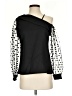 Shein Black Long Sleeve Blouse Size 2 - photo 1