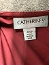 Catherines Paisley Burgundy 3/4 Sleeve Blouse Size 0X - photo 7