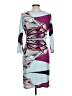 Analili Graphic Purple Cocktail Dress Size L - photo 2