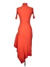 A.L.C. Orange Cocktail Dress Size M - photo 2