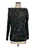 Unbranded 100% Polyester Black Long Sleeve Blouse Size S - photo 1