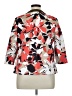Lane Bryant Print Orange Red Jacket Size 14 - photo 2