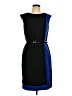 AB Studio Color Block Black Cocktail Dress Size 10 - photo 1