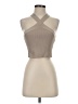 Sincerely Jules 100% Nylon Tan Tank Top Size S - photo 1