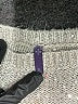 Not Your Daughter's Jeans Metallic Silver Pullover Sweater Size XL - photo 7