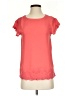 Ann Taylor LOFT 100% Polyester Orange Short Sleeve Blouse Size S - photo 1