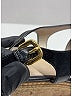 Prada 100% Leather Black leather espadrille Wedges Size EU 37 - photo 5