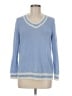 Talbots 100% Linen Blue Pullover Sweater Size M - photo 1