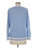 Talbots 100% Linen Blue Pullover Sweater Size M - photo 2
