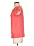 Ann Taylor LOFT 100% Polyester Orange Short Sleeve Blouse Size S - photo 5