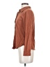 Gap Brown Long Sleeve Button-Down Shirt Size XS - photo 5