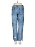 Blank NYC 100% Cotton Floral Solid Tropical Blue Jeans Size 27 waist - photo 2