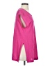 Massimo Dutti Pink Short Sleeve Top Size S - photo 4