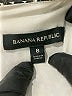 Banana Republic 100% Polyester Silver Jumpsuit Size 8 - photo 4