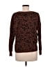 J.Jill Animal Print Brown Pullover Sweater Size L - photo 2